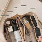 BellaPack Make-up Bag with Large Opening | Waterproof & Adjustable Compartments | 26x11x15 cm | For Travel & Everyday Life