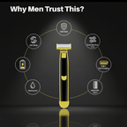 TrimVance Elite Body Groomer | All-in-one wet and dry electric shaver for smooth body care