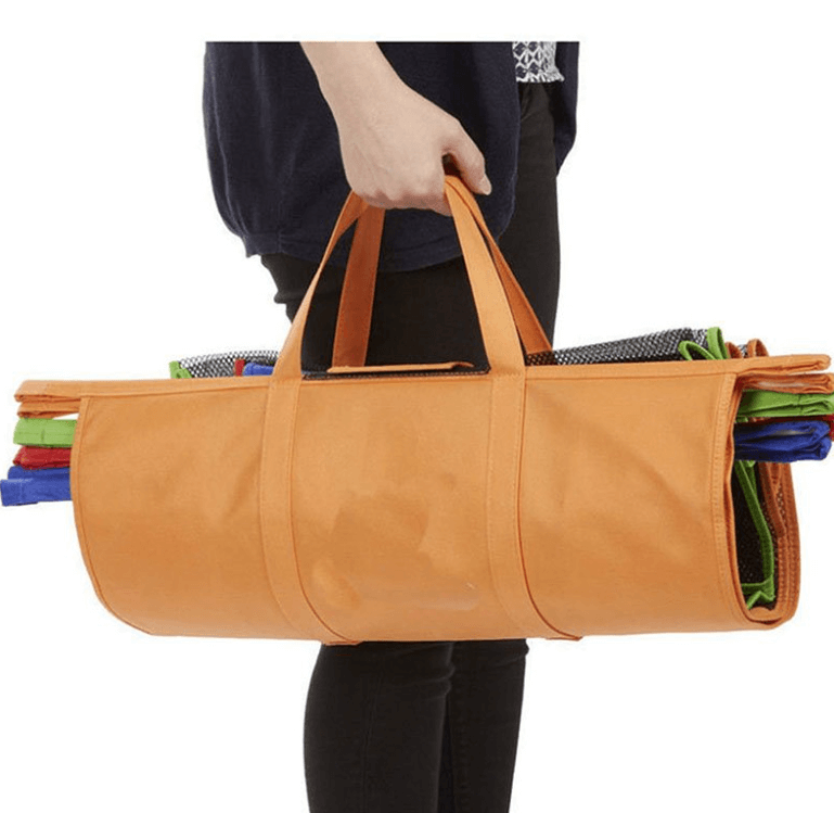 EcoSmart Shopping Cart Trolley Bags (Set of 4) | Reusable Grocery Organiser System