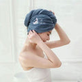 Microfiber Hair Drying Towel for All Hair Types