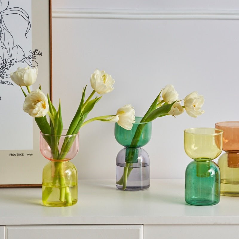 Two-Piece Mini Bud Vase Terrarium Set