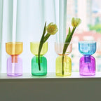 Two-Piece Mini Bud Vase Terrarium Set