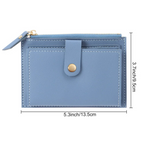 Compact Leather Wallet for Women