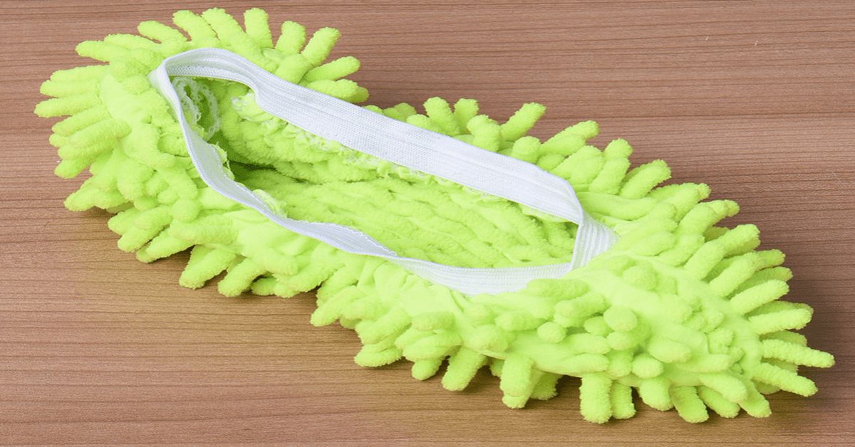 Microfiber Mop Cleaning Slippers - Cleaning is Fun