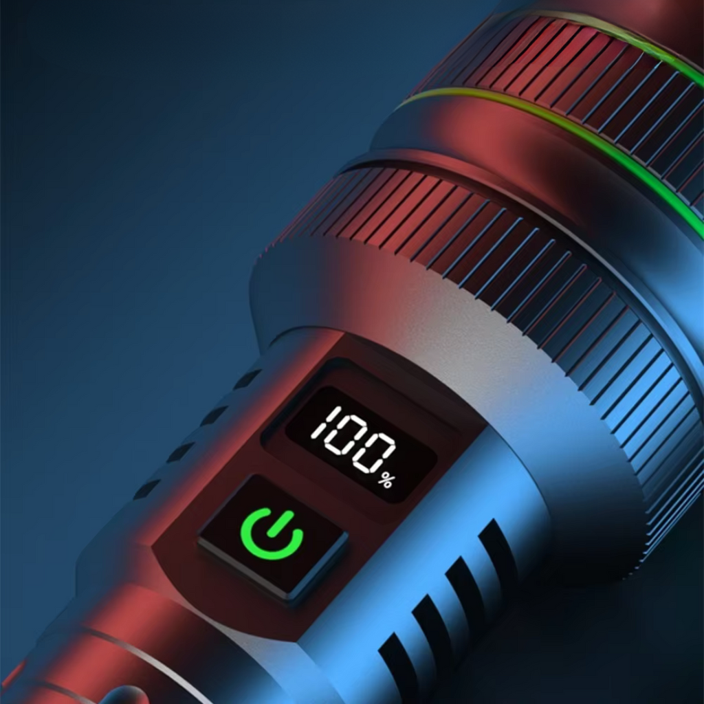 Ultra-Bright and Zoomable LED Flashlight – PowerBeam