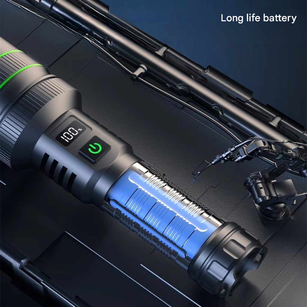 Ultra-Bright and Zoomable LED Flashlight – PowerBeam