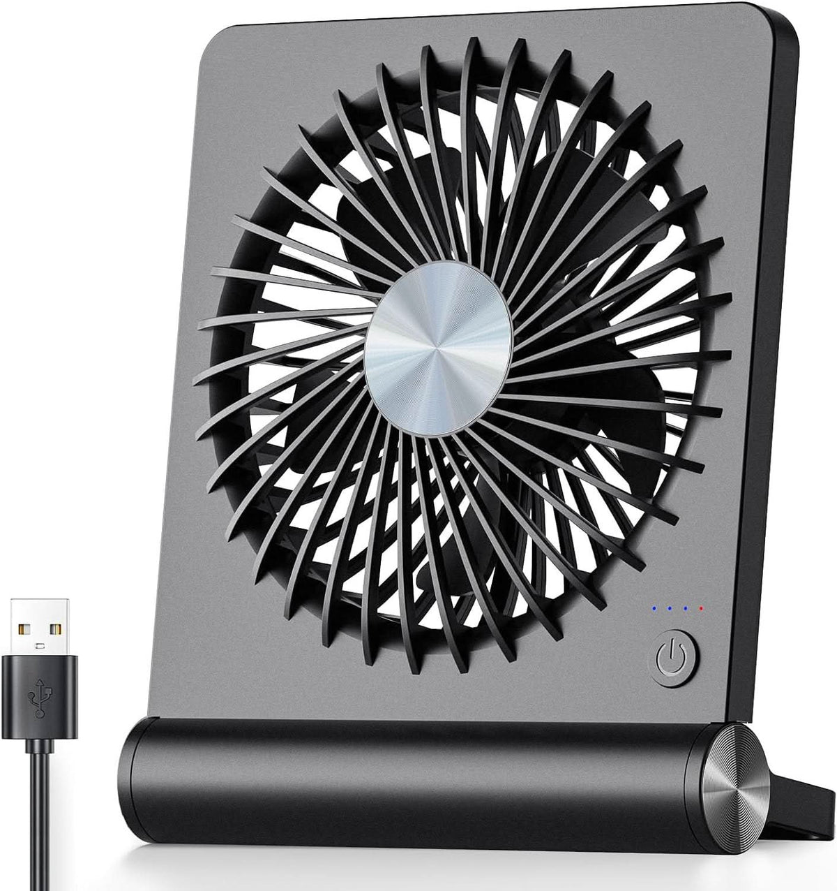 Quiet Compact Desk Fan for Home Office