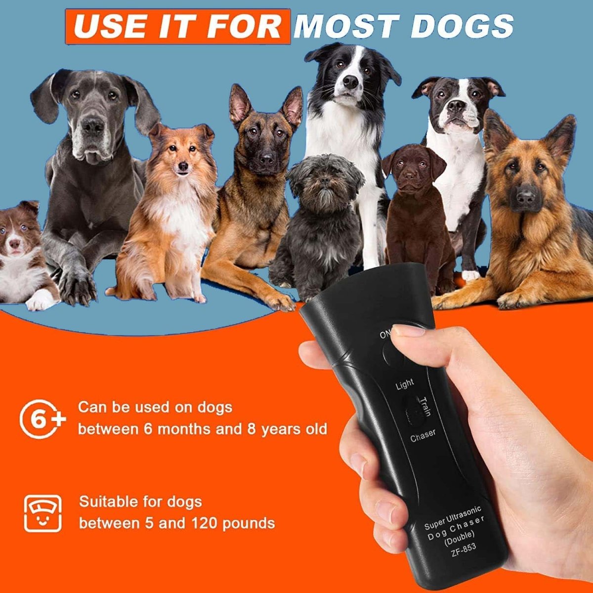 UltraSonic Bark Stopper - Anti-Barking Device