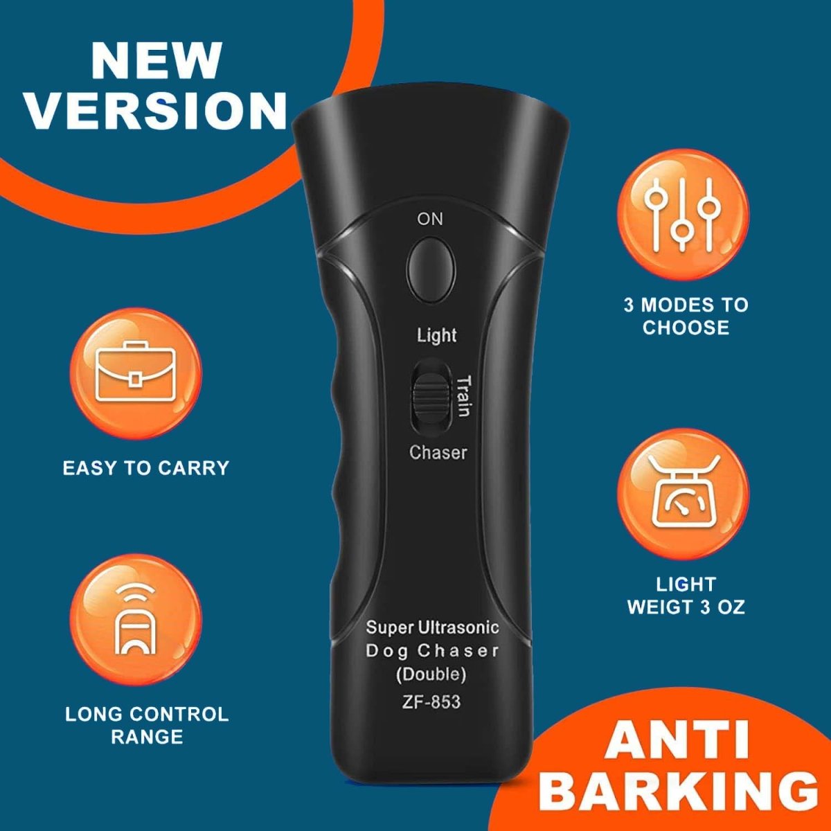 UltraSonic Bark Stopper - Anti-Barking Device