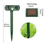 AviGuard Luxe Solar Ultrasound Deterrent | Effective deterrence of birds and animals for serene outdoor spaces