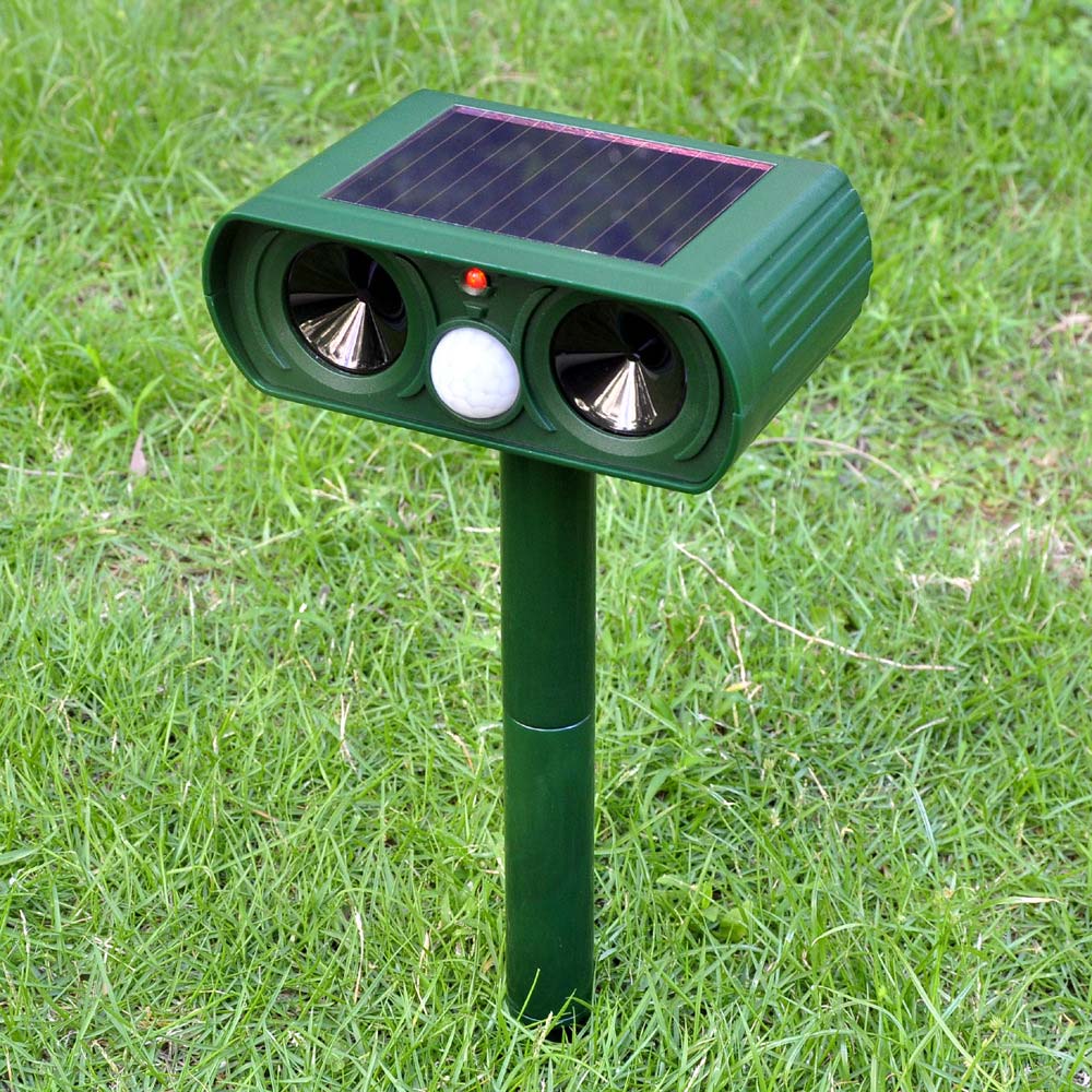 AviGuard Luxe Solar Ultrasound Deterrent | Effective deterrence of birds and animals for serene outdoor spaces