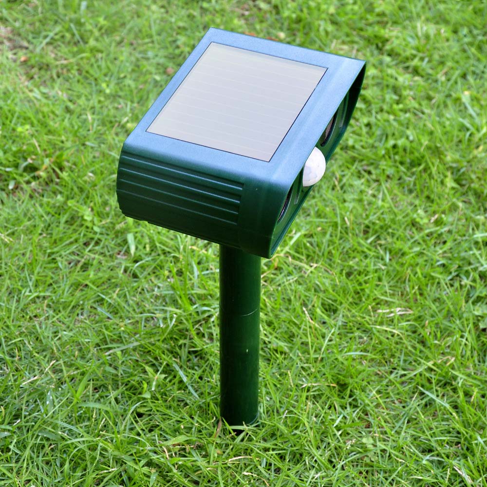 AviGuard Luxe Solar Ultrasound Deterrent | Effective deterrence of birds and animals for serene outdoor spaces