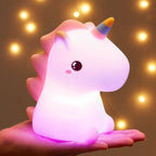 Night Light Unicorn with adjustable colors and brightness