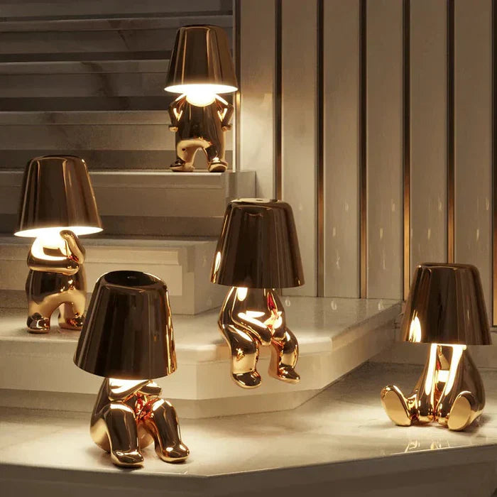 Unique and Atmospheric Table Lamp - GlowCraft
