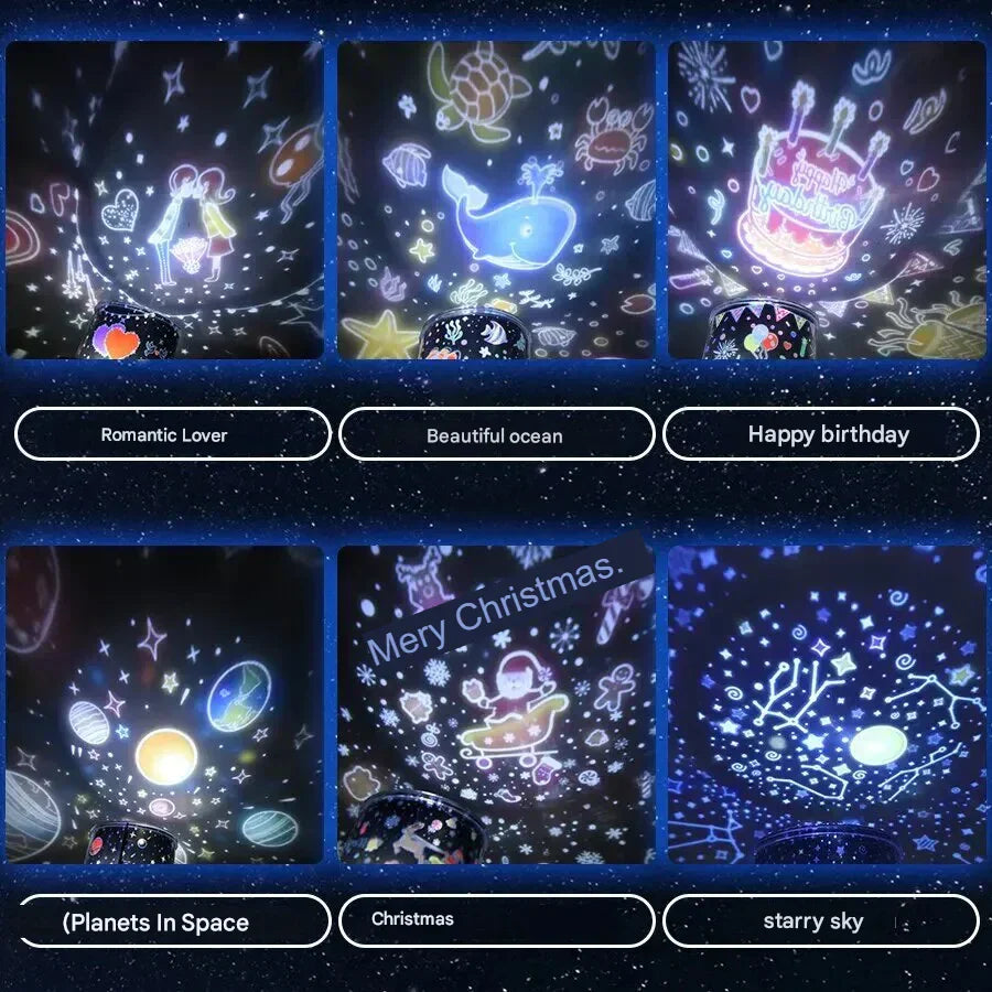 Unique Pattern Night Light for Children - StarryDream