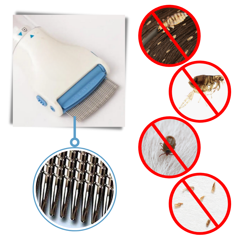 Universal Electric Lice Comb