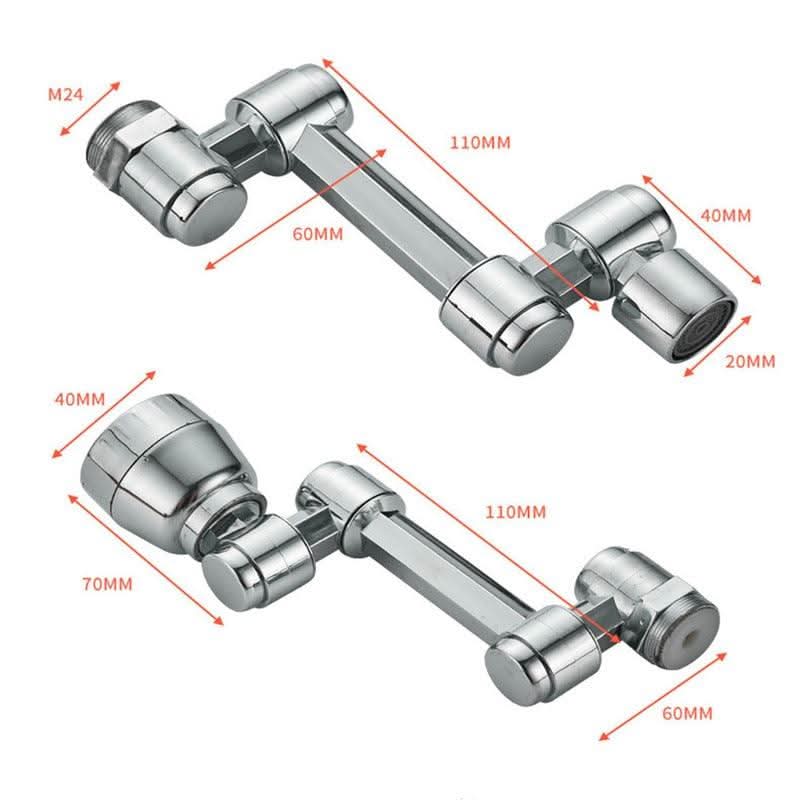 1080° Rotating Faucet Attachment for Kitchen Sink