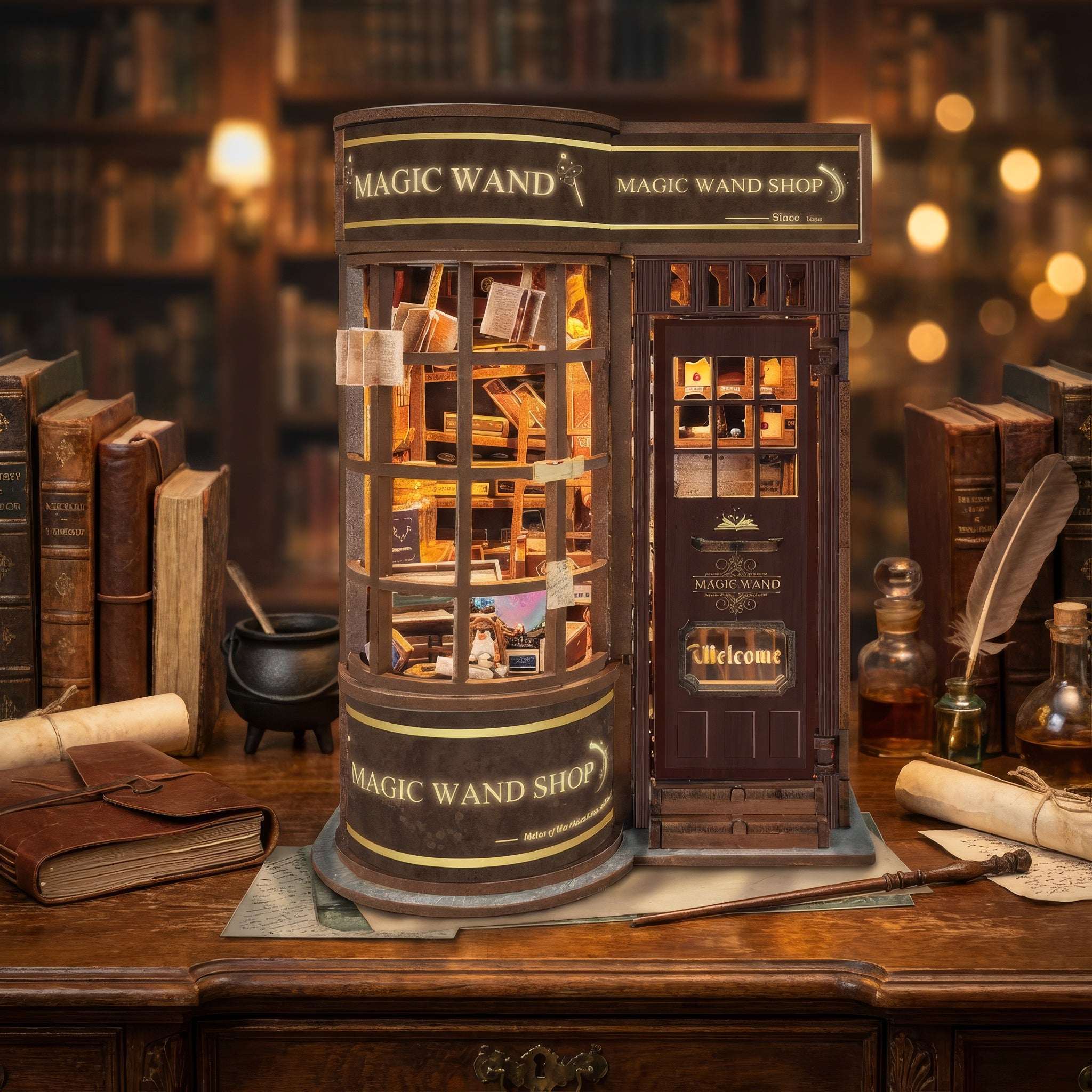 Magic Wand Store DIY Book Nook Kit