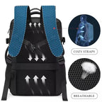 URBANFORM Business Backpack – Expandable, Waterproof, USB Charging Port & 17.3" Laptop Compartment