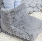 Foot Warmer Cushion in Soft Plush Fabric