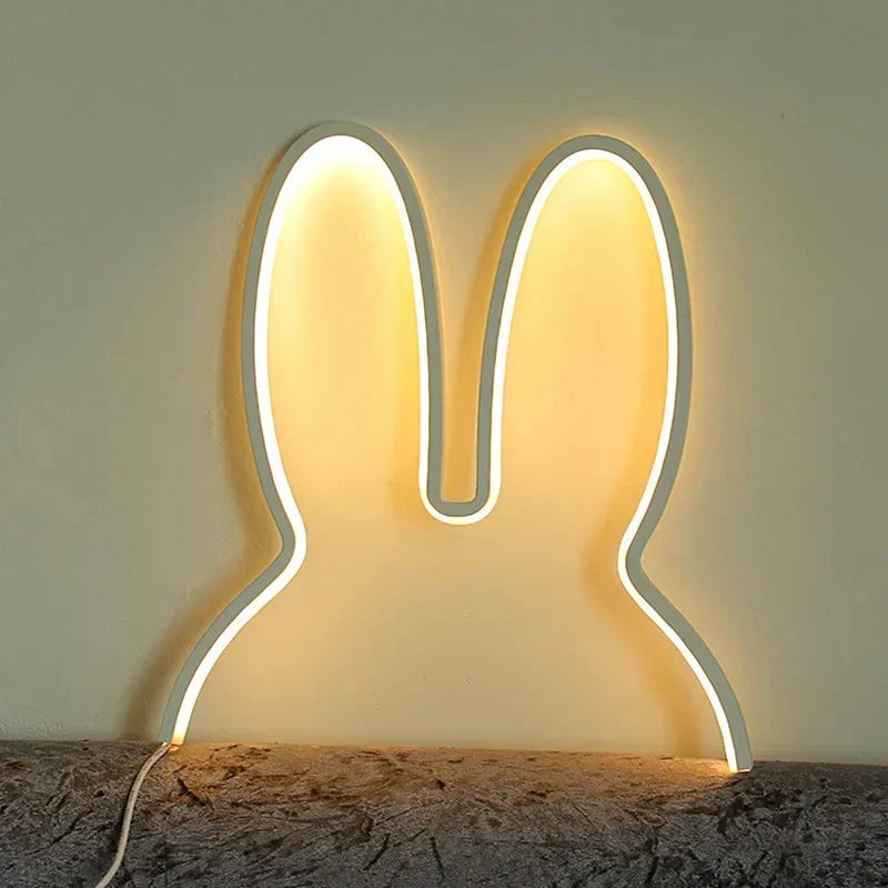 USB Rechargeable Bunny Night Light with Ambient Lighting - BunnyLight