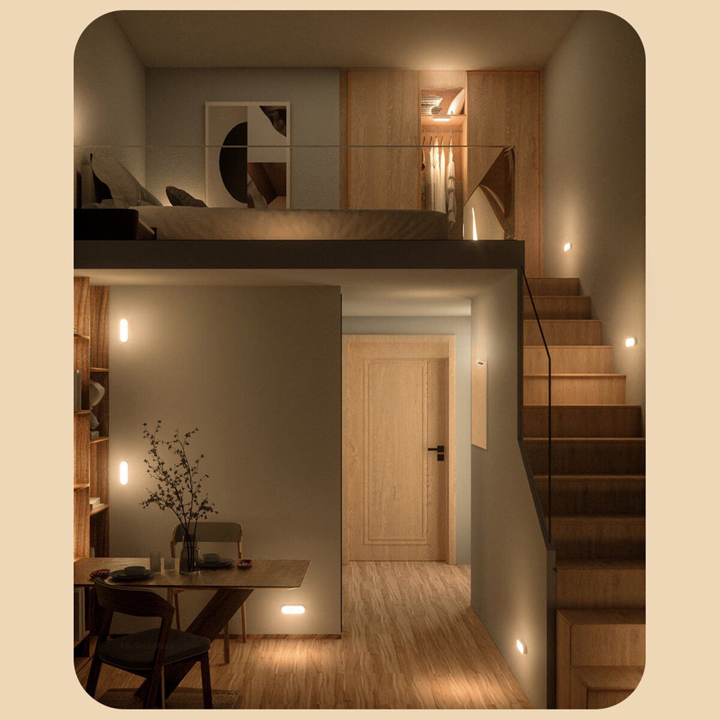 USB Rechargeable Motion Sensor Wall Lamp - BrightSense