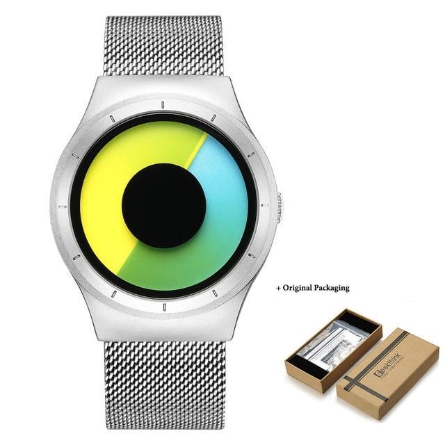 IcoolGadgets 2019 New Women Watches Quartz Clock woman Top Luxury Brand Fashion Casual Ladies Creative Wristwatch Gold Steel Mesh Band