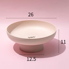Pastel colored fruit tray