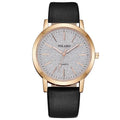 IcoolGadgets High Quality Fashion Womens Ladies Simple Watches Geneva Faux Leather Analog Quartz Wrist Watch clock saat Gift