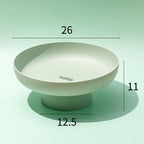 Pastel colored fruit tray
