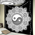 Yin and Yang Mandala Hanging Tapestry