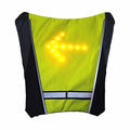 Turn Signal Cycling Reflective Safety LED Vest Cyclist Outdoor Waterproof