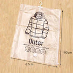Vacuum Storage Bags – Space-Saving Clothing Organizer – Dust and Moisture Protection – Reusable Wardrobe Solution