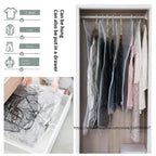 Vacuum Storage Bags – Space-Saving Clothing Organizer – Dust and Moisture Protection – Reusable Wardrobe Solution