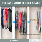 Vacuum Storage Bags – Space-Saving Clothing Organizer – Dust and Moisture Protection – Reusable Wardrobe Solution