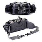 Waterproof Hiking Waist Bag with Bottle Holder