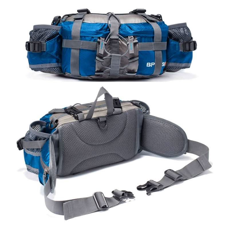 Waterproof Hiking Waist Bag with Bottle Holder
