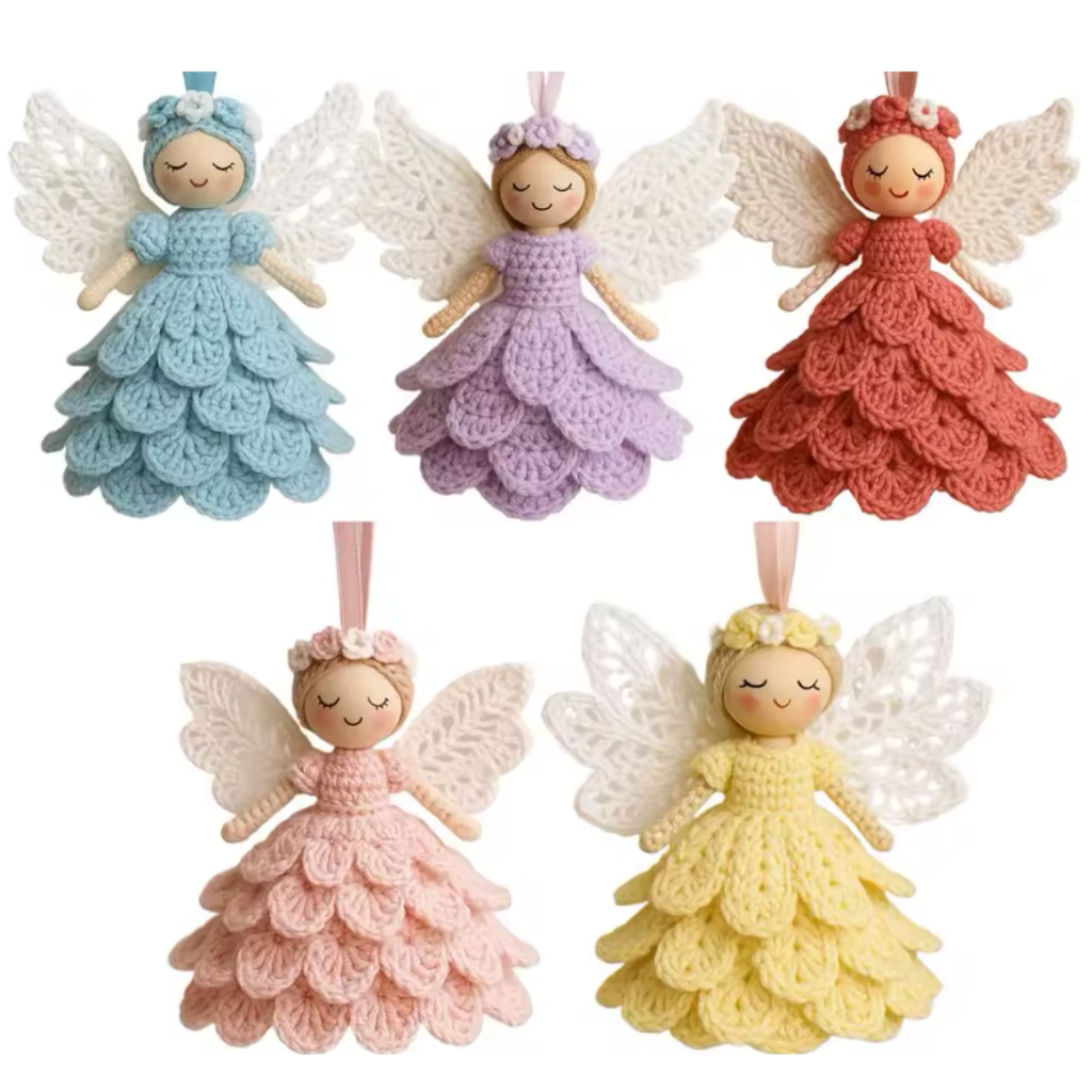 Crocheted Angels - DIY Set