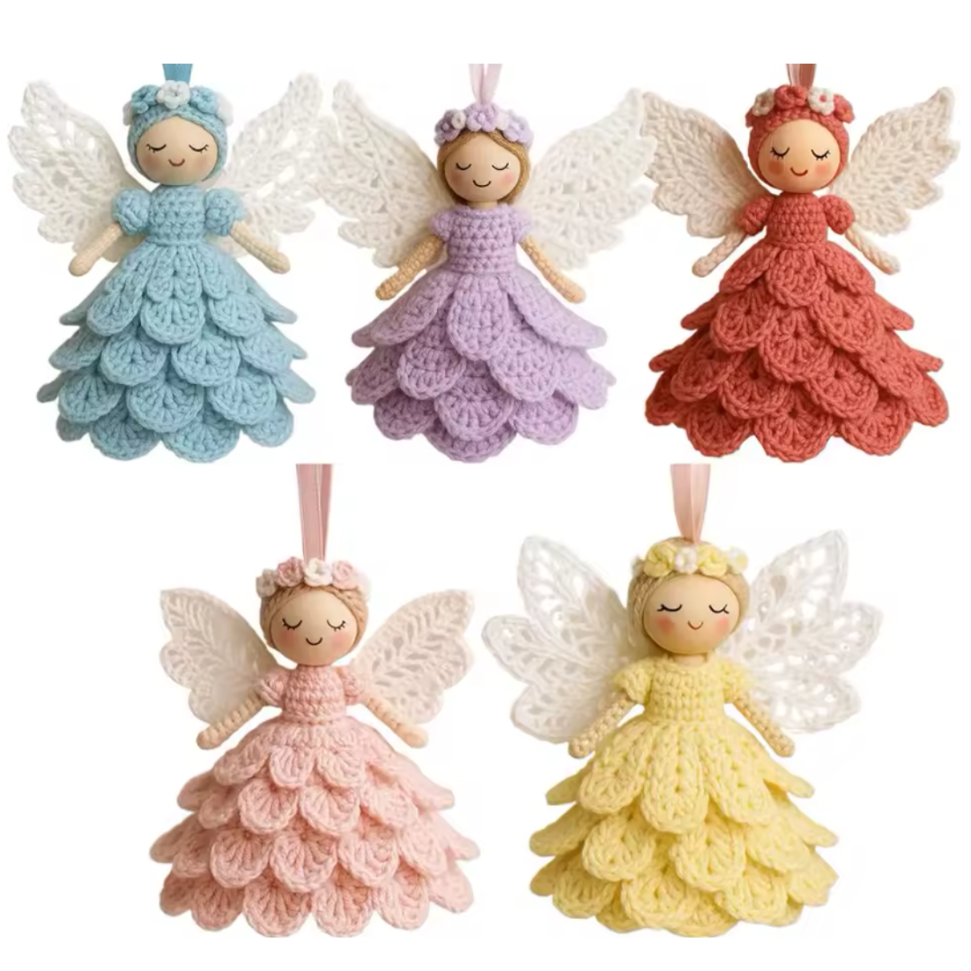 Crocheted Angels - DIY Set