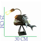 Steampunk Angler Fish Lamp – Cool & Unusual Floor Lamp for Your Home