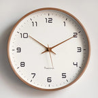 Minimalistic Wall Clock | Metal & Resin