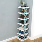 Multifunctional and Foldable Shoe Rack for Space-Saving Storage