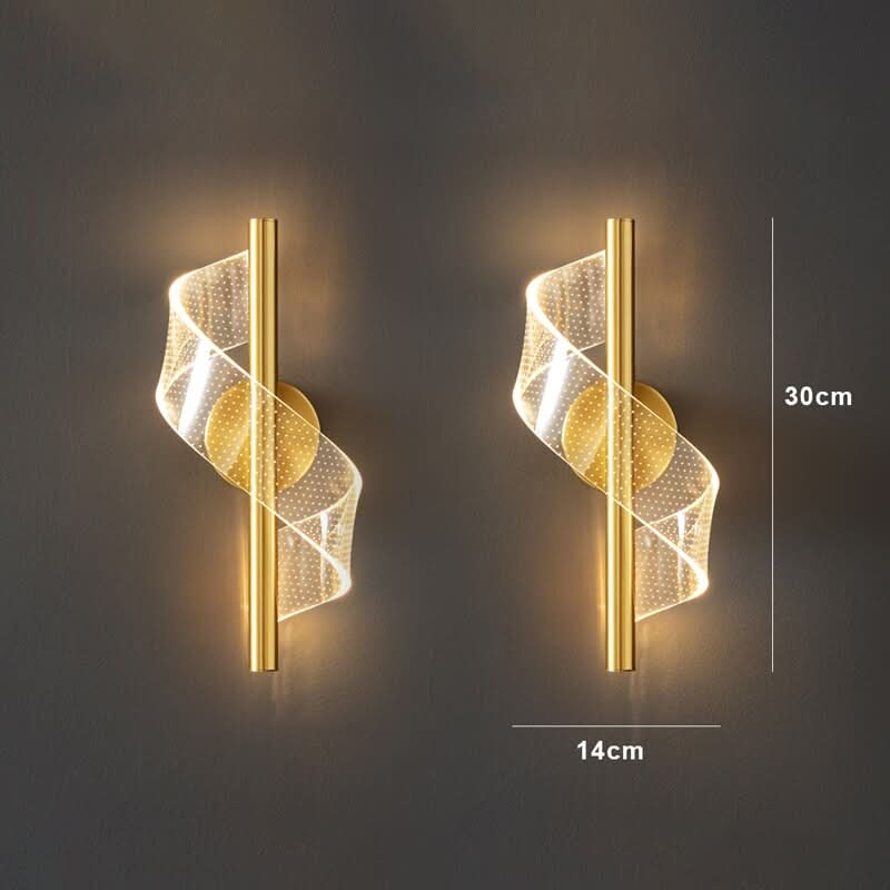 Glasspilar Glass Candelabra LED Wall Sconce Light