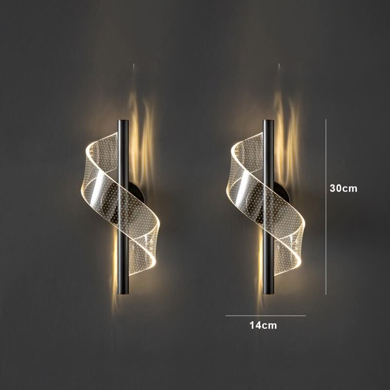 Glasspilar Glass Candelabra LED Wall Sconce Light