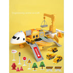 SkyExplorer Airplane Playset – 20-piece Roleplay & Building Set for Children