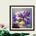 Purple Flowers - GemPaint Kit
