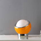 Elegant Bauhaus Table Lamp made of Opal Glass