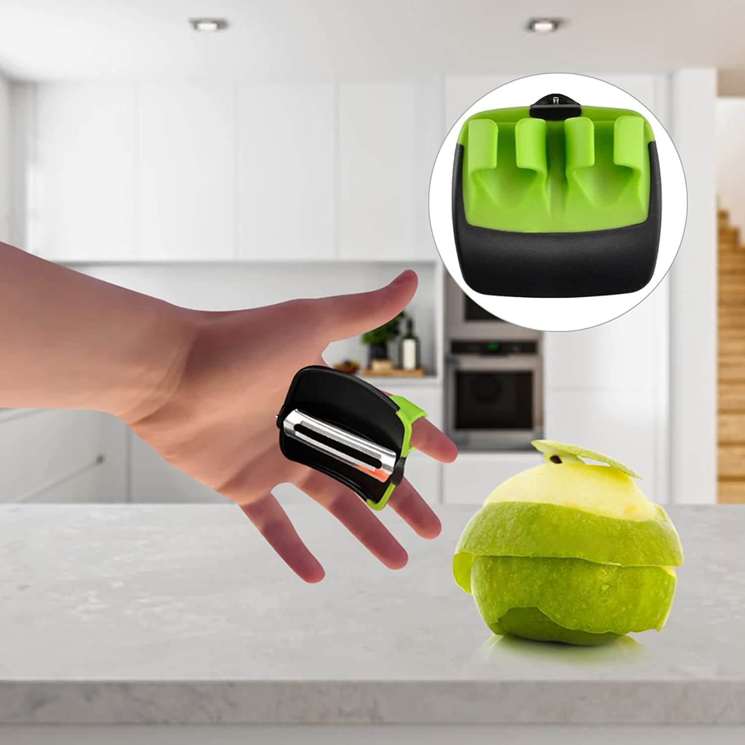FingerGuard - Veilig Groenteschiller voor de Keuken