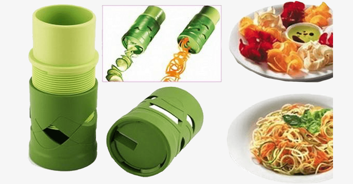 Magic Veggie Twister – Create spiral designs with vegetables!