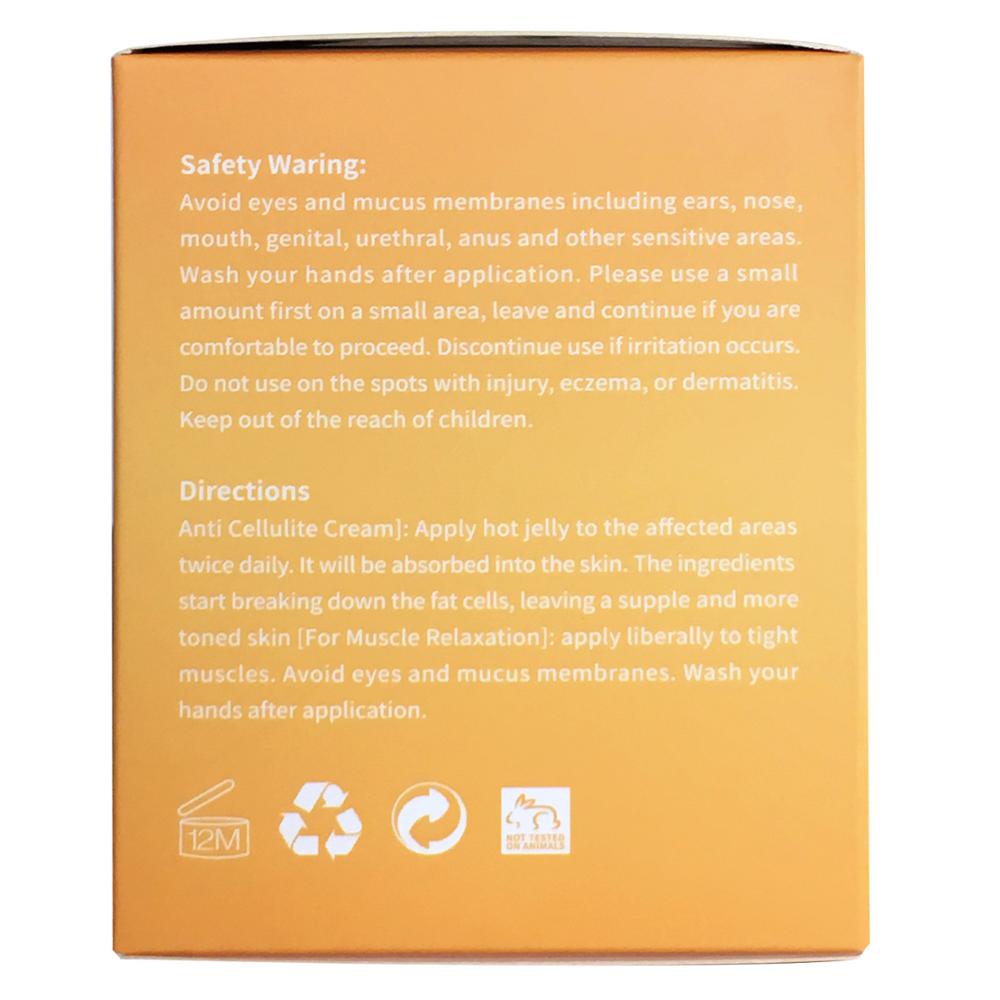 Ultimate Shape Cream – boosts fat burning – reduces cellulite – wall clock